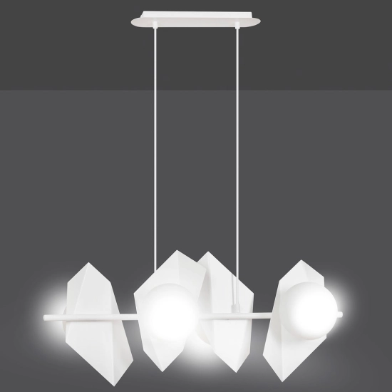Lampa wisząca DRIFTON 4 WHITE 637/4 EMIBIG Lighting