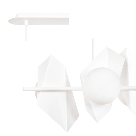 Lampa wisząca DRIFTON 4 WHITE 637/4 EMIBIG Lighting