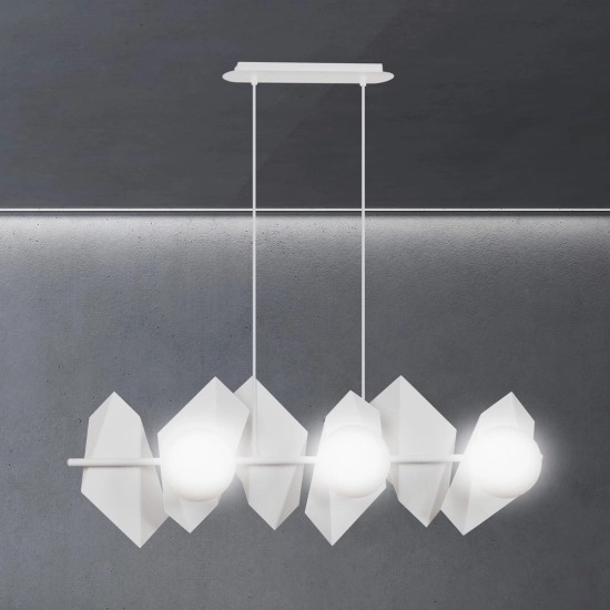 Lampa wisząca DRIFTON 6 WHITE 637/6 EMIBIG Lighting