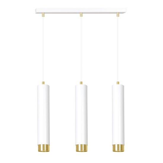 Lampa wisząca KIBO 3 WH/GOLD 642/3 EMIBIG Lighting - zdjęcie produktu