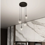 Lampa wisząca COSMO 4 BL PREMIUM TRANSPARENT 711/4PREM EMIBIG Lighting