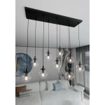 Lampa wisząca COSMO 9 BL TRANSPARENT 711/9 EMIBIG Lighting