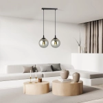 Lampa wisząca COSMO 2 BL GRAFIT 712/2 EMIBIG Lighting