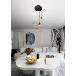 Lampa wisząca COSMO 4 BL PREMIUM MIODOWY 713/4PREM EMIBIG Lighting