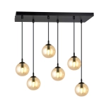 Lampa wisząca COSMO 6 BL MIODOWY 713/6 EMIBIG Lighting - zdjęcie produktu