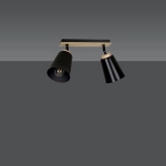 Lampa sufitowa ATLAS 2 BLACK 725/2 EMIBIG Lighting