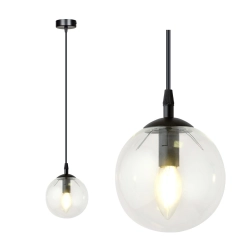 Lampa wisząca COSMO 1 BL TRANSPARENT 711/1 EMIBIG Lighting - zdjęcie produktu