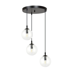 Lampa wisząca COSMO 3 BL PREMIUM TRANSPARENT 711/3PREM EMIBIG Lighting - zdjęcie produktu