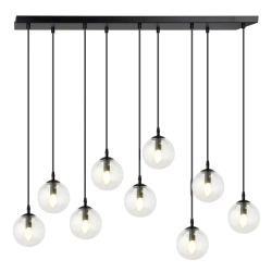 Lampa wisząca COSMO 9 BL TRANSPARENT 711/9 EMIBIG Lighting - zdjęcie produktu