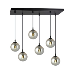 Lampa wisząca COSMO 6 BL GRAFIT 712/6 EMIBIG Lighting - zdjęcie produktu