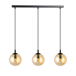 Lampa wisząca COSMO 3 BL MIODOWY 713/3 EMIBIG Lighting - zdjęcie produktu