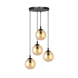 Lampa wisząca COSMO 4 BL PREMIUM MIODOWY 713/4PREM EMIBIG Lighting - zdjęcie produktu