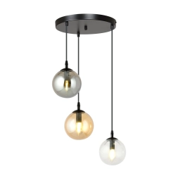 Lampa wisząca COSMO 3 BL PREMIUM MIX 714/3PREM EMIBIG Lighting - zdjęcie produktu