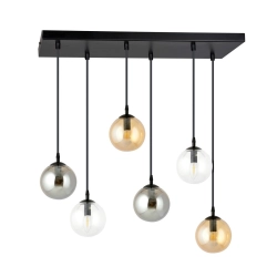 Lampa wisząca COSMO 6 BL MIX1 714/6M1 EMIBIG Lighting - zdjęcie produktu