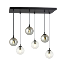Lampa wisząca COSMO 6 BL MIX2 714/6M2 EMIBIG Lighting - zdjęcie produktu