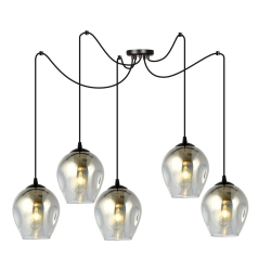 Lampa wisząca LEVEL 5 BL GRAFIT 757/5 EMIBIG Lighting - zdjęcie produktu