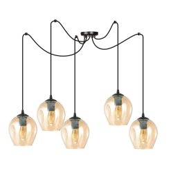 Lampa wisząca LEVEL 5 BL MIODOWY 758/5 EMIBIG Lighting - zdjęcie produktu