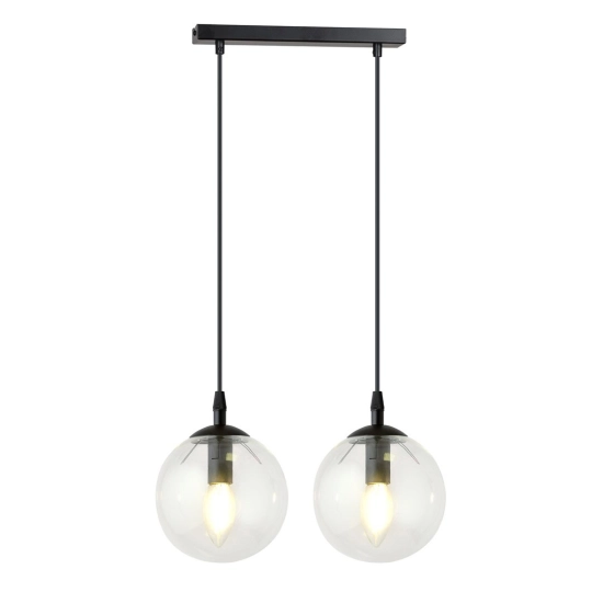 Lampa wisząca COSMO 2 BL TRANSPARENT 711/2 EMIBIG Lighting - zdjęcie produktu