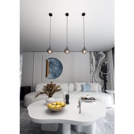 Lampa wisząca COSMO 1 BL GRAFIT 712/1 EMIBIG Lighting