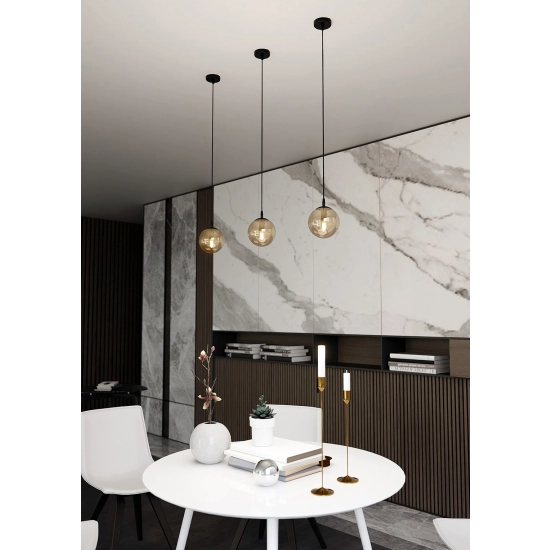 Lampa wisząca COSMO 1 BL MIODOWY 713/1 EMIBIG Lighting