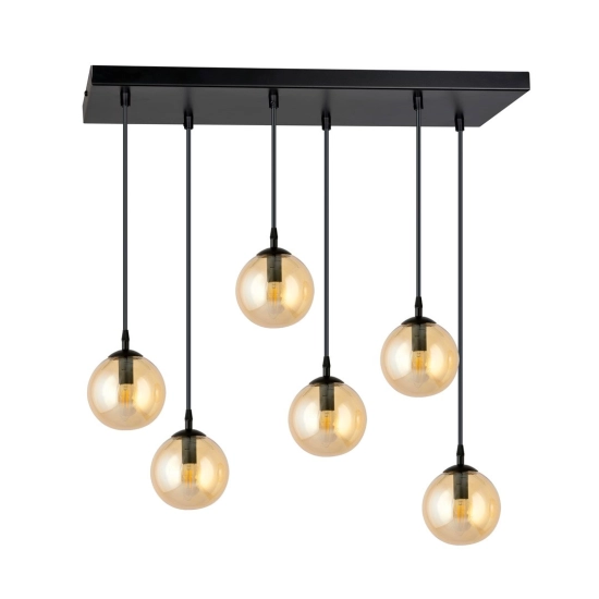 Lampa wisząca COSMO 6 BL MIODOWY 713/6 EMIBIG Lighting