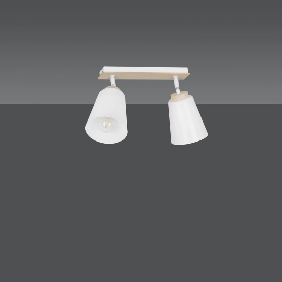 Lampa sufitowa ATLAS 2 WHITE 724/2 EMIBIG Lighting