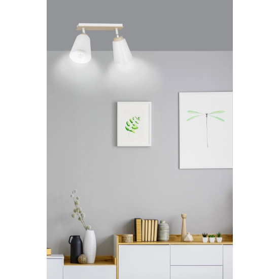 Lampa sufitowa ATLAS 2 WHITE 724/2 EMIBIG Lighting