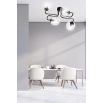Lampa sufitowa BRENDI 4 BL TRANSPARENT 831/4 EMIBIG Lighting