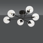 Lampa sufitowa BRENDI 6B BL TRANSPARENT 831/6B EMIBIG Lighting