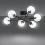Lampa sufitowa BRENDI 6B BL TRANSPARENT 831/6B EMIBIG Lighting