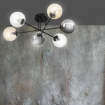 Lampa sufitowa BRENDI 6B BL MIX 2 834/6B2 EMIBIG Lighting