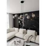 Lampa wisząca ROSSI 8 BL GRAFIT 875/8 EMIBIG Lighting