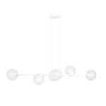 Lampa wisząca ROSSI 6 WH TRANSPARENT 877/6 EMIBIG Lighting - zdjęcie produktu