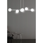 Lampa wisząca ROSSI 6 WH TRANSPARENT 877/6 EMIBIG Lighting