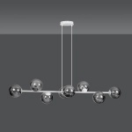 Lampa wisząca ROSSI 8 WH GRAFIT 878/8 EMIBIG Lighting