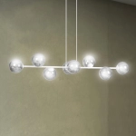 Lampa wisząca ROSSI 8 WH GRAFIT 878/8 EMIBIG Lighting