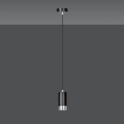 Lampa wisząca FUMIKO 1 BL/CHROME 816/1 EMIBIG Lighting - zdjęcie produktu