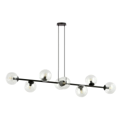 Lampa wisząca ROSSI 8 BL TRANSPARENT 874/8 EMIBIG Lighting - zdjęcie produktu