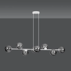 Lampa wisząca ROSSI 8 WH GRAFIT 878/8 EMIBIG Lighting - zdjęcie produktu