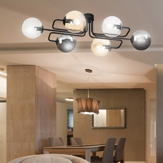 Lampa sufitowa BRENDI 6A BL MIX 1 834/6A1 EMIBIG Lighting
