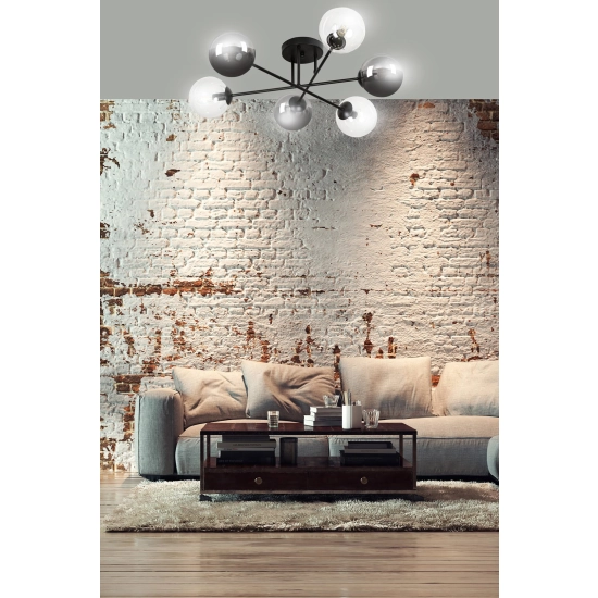 Lampa sufitowa BRENDI 6B BL MIX 1 834/6B1 EMIBIG Lighting