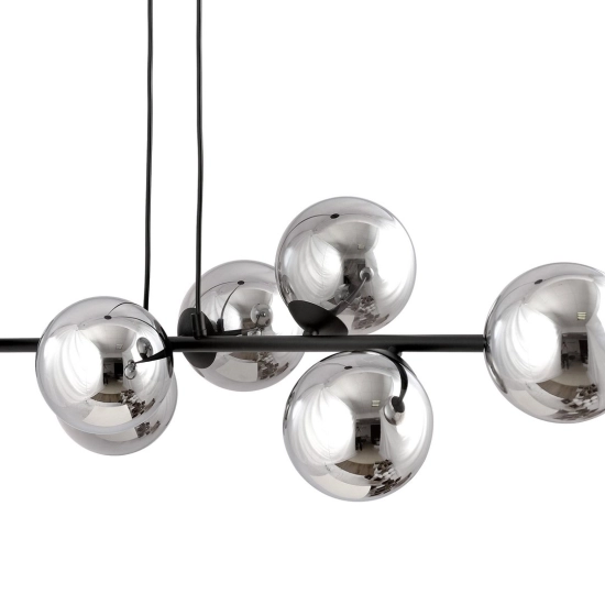 Lampa wisząca ROSSI 6 BL GRAFIT 875/6 EMIBIG Lighting