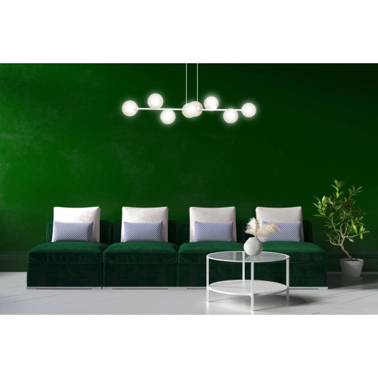 Lampa wisząca ROSSI 8 WH MIODOWY 879/8 EMIBIG Lighting