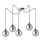Lampa wisząca GIGI 5 BL GRAFIT 937/5 EMIBIG Lighting