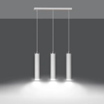 Lampa wisząca LUNA 3 WHITE 955/3 EMIBIG Lighting - zdjęcie produktu