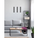 Lampa wisząca LUNA 3 BLACK 956/3 EMIBIG Lighting