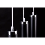 Lampa wisząca LUNA 3 BLACK 956/3 EMIBIG Lighting