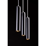 Lampa wisząca LUNA 3 BLACK 956/3 EMIBIG Lighting