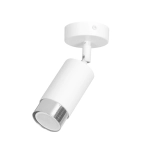 Lampa sufitowa HIRO 1 WH/CHROME 962/1 EMIBIG Lighting - zdjęcie produktu