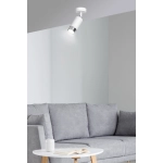 Lampa sufitowa HIRO 1 WH/CHROME 962/1 EMIBIG Lighting